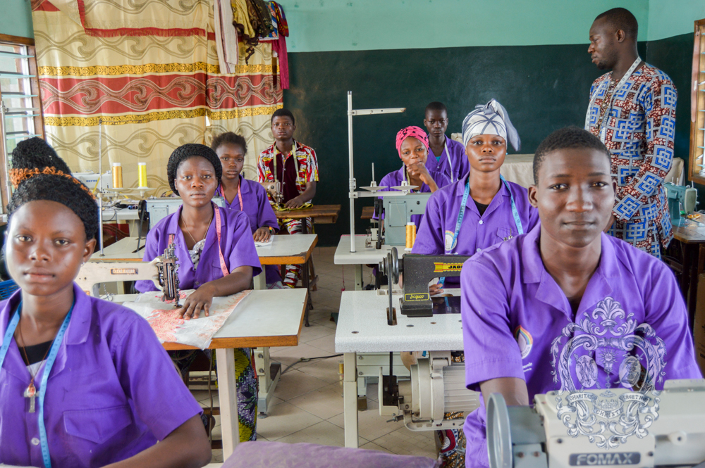 Benin 2016 taller de costura 86
