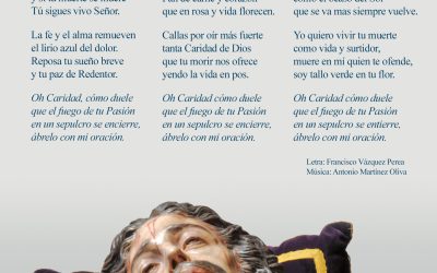 En el Quinario se estrenaron las “Coplas al Santísimo Cristo de la Caridad”