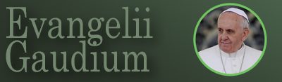 La alegría del Evangelio, primera exhortación apostólica del Papa Francisco