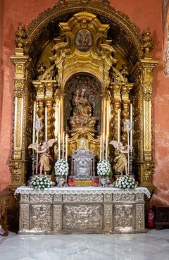 La Virgen del Rosario de San Andrés en la exposición de Valdés Leal del Museo de Bellas Artes