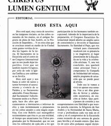 XXV aniversario del Congreso Eucarístico Internacional de Sevilla 1993