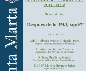 Ciclo “Cristianismo y Sociedad” 2011-2012