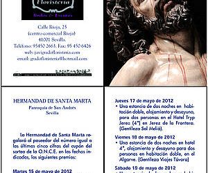 Sorteo de atractivos premios para recabar fondos para la Hermandad