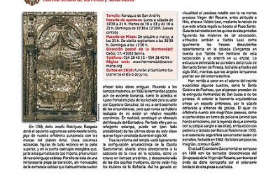 Santa Marta en la Guía de Hermandades de Gloria y Sacramentales