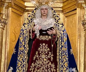 Ntra. Sra. de las Penas en el Altar Mayor de San Andrés