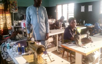 En marcha el taller de costura «Santa Marta» en Cotonou (Benin)