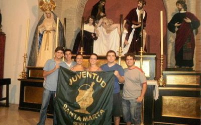 Despedida a los jóvenes de Santa Marta que participan en la JMJ