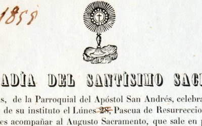 Hitos y datos de la Hermandad Sacramental de San Andrés (I)