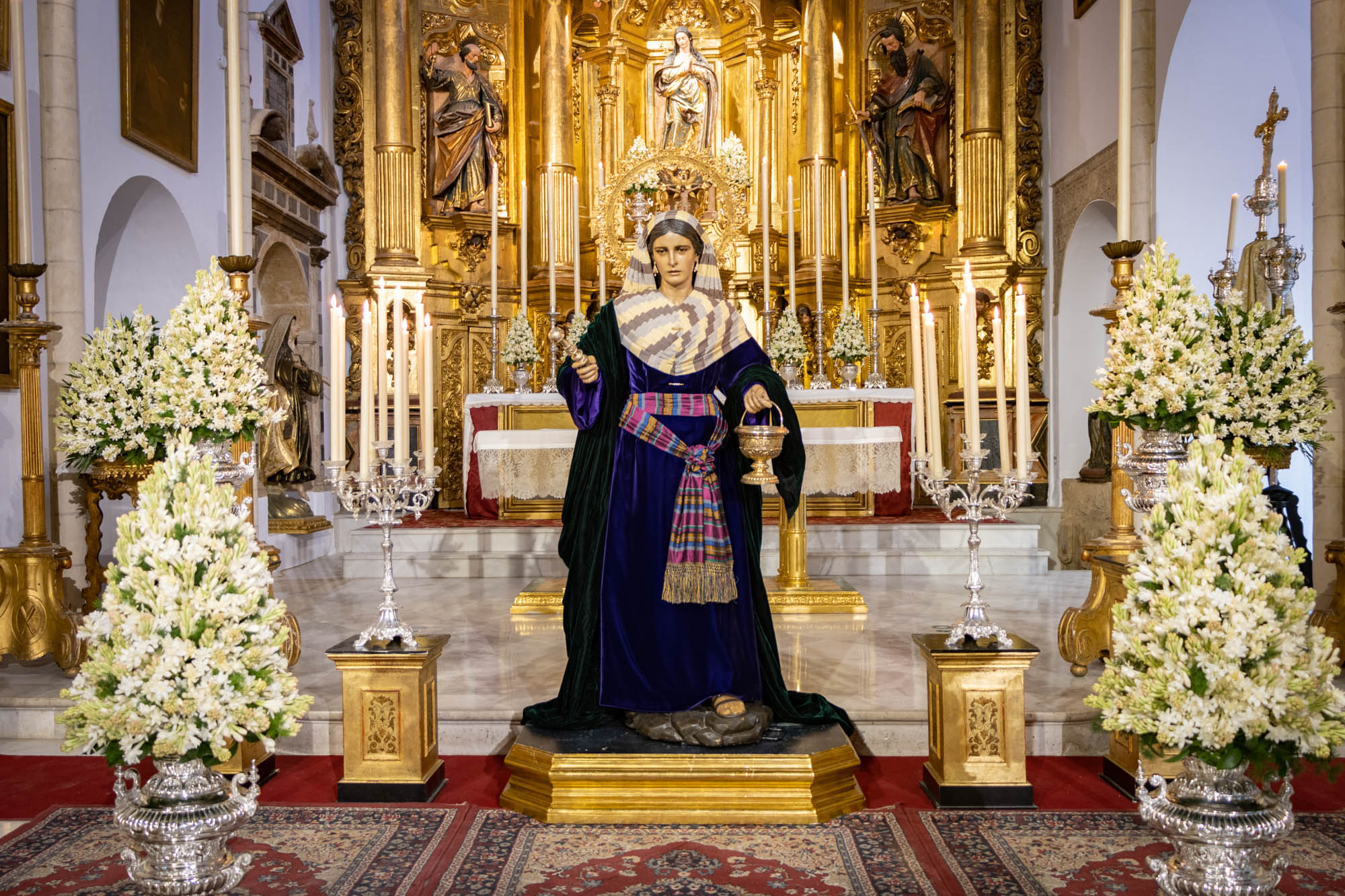 Santa Marta veneracion 2021 altar completo