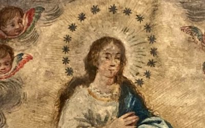 Dos pinturas de la Inmaculada Concepción de la Hermandad Sacramental de San Andrés