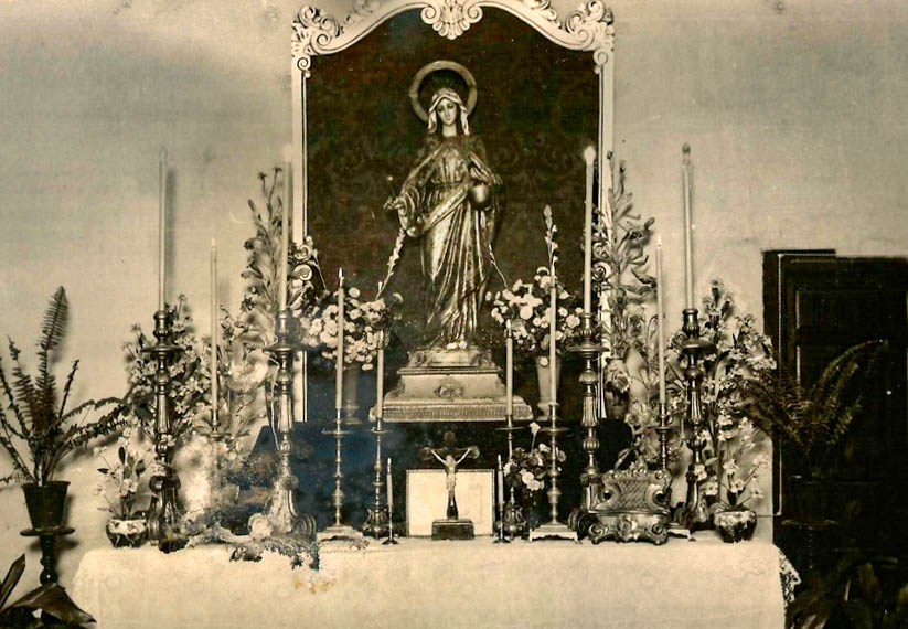 Altar primera Santa Marta San Bartolome