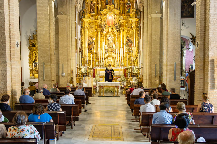 Veneracion Santa Marta 2022 panoramica iglesia