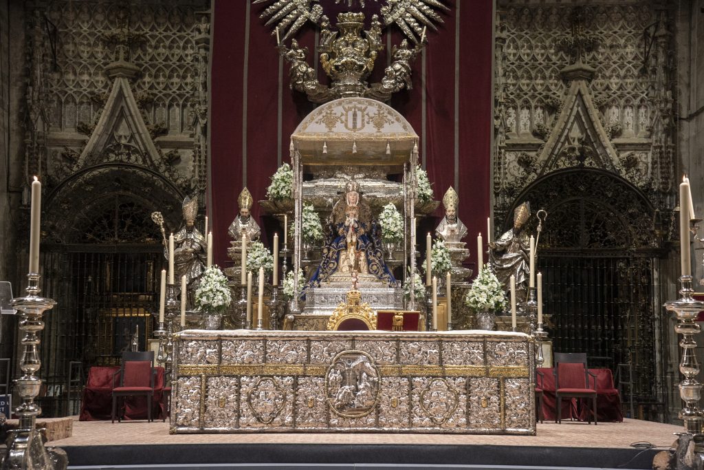 Virgen de los Reyes Altar Novena 2023 ABC Rechi