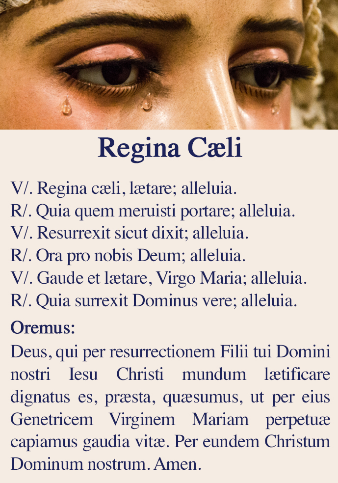 Oracion Regina Coeli