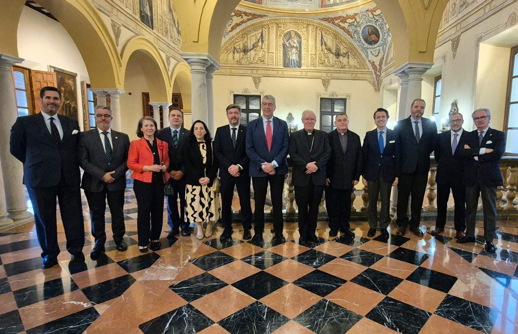Audiencia de Arzobispo de Sevilla a la Junta de Gobierno